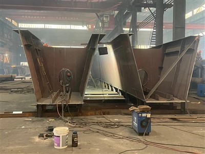 Lassen van brugstaalconstructies